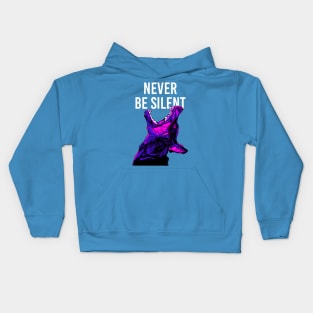 Never Be Silent Kids Hoodie